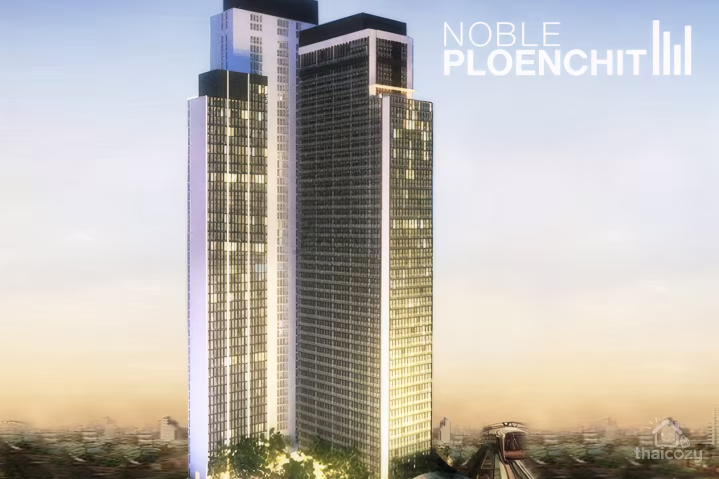 Noble Ploenchit Condo for Rent near BTS Phloen Chit, 1 Bedroom 51 sqm, 46,000 baht/month photo 2