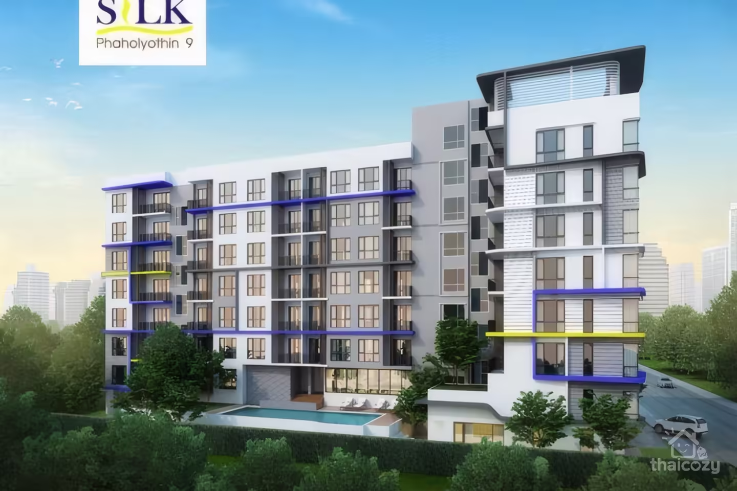 Silk Phaholyothin 9 Condo for Rent near BTS Ari, 1 Bedroom 40 sqm, 16,000 THB/month photo 2