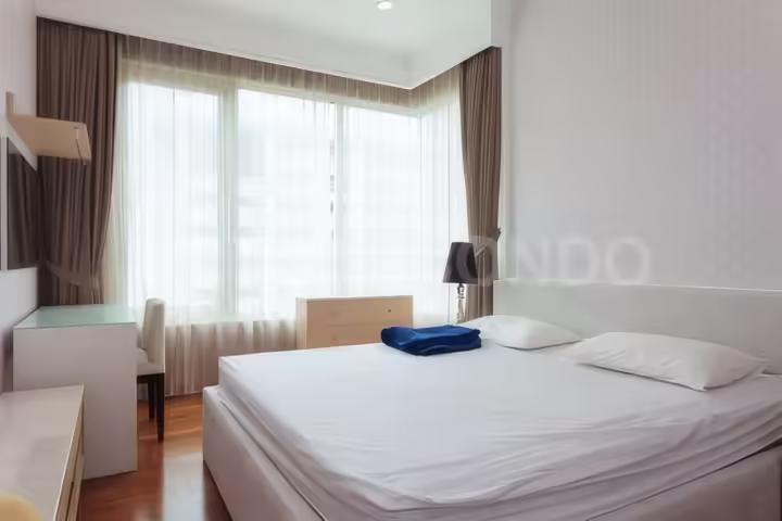 Q Langsuan Condo for Rent near BTS Chit Lom – 2 Bedrooms, 92 sqm, 80,000 THB/month