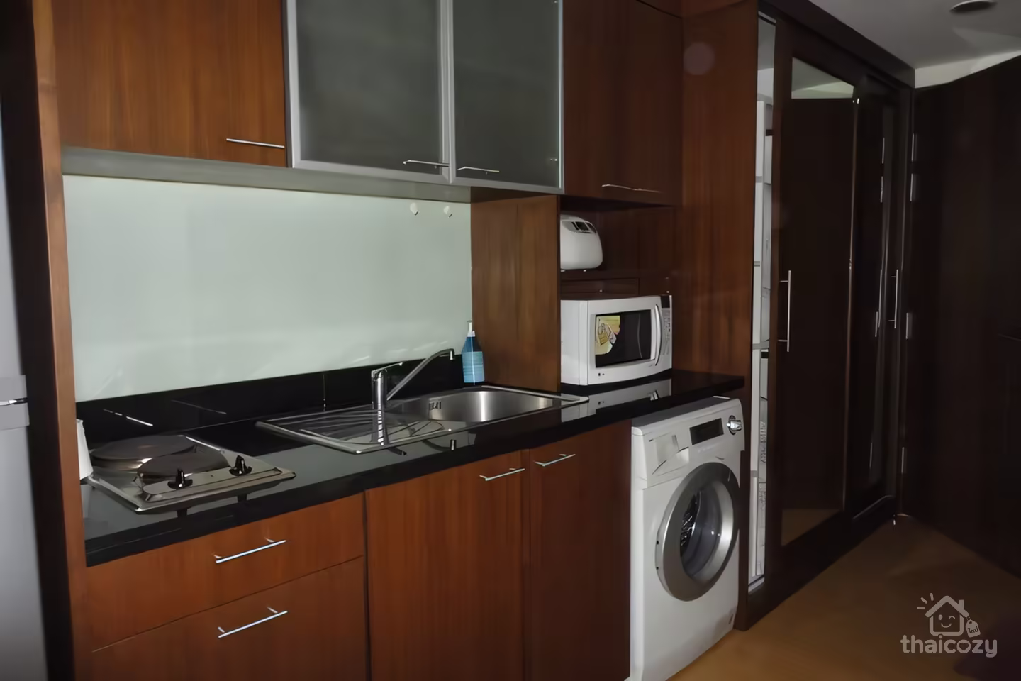 The Trendy Nana one bedroom Studio unit ONLY 150 metres from BTS Nana for rent photo 2