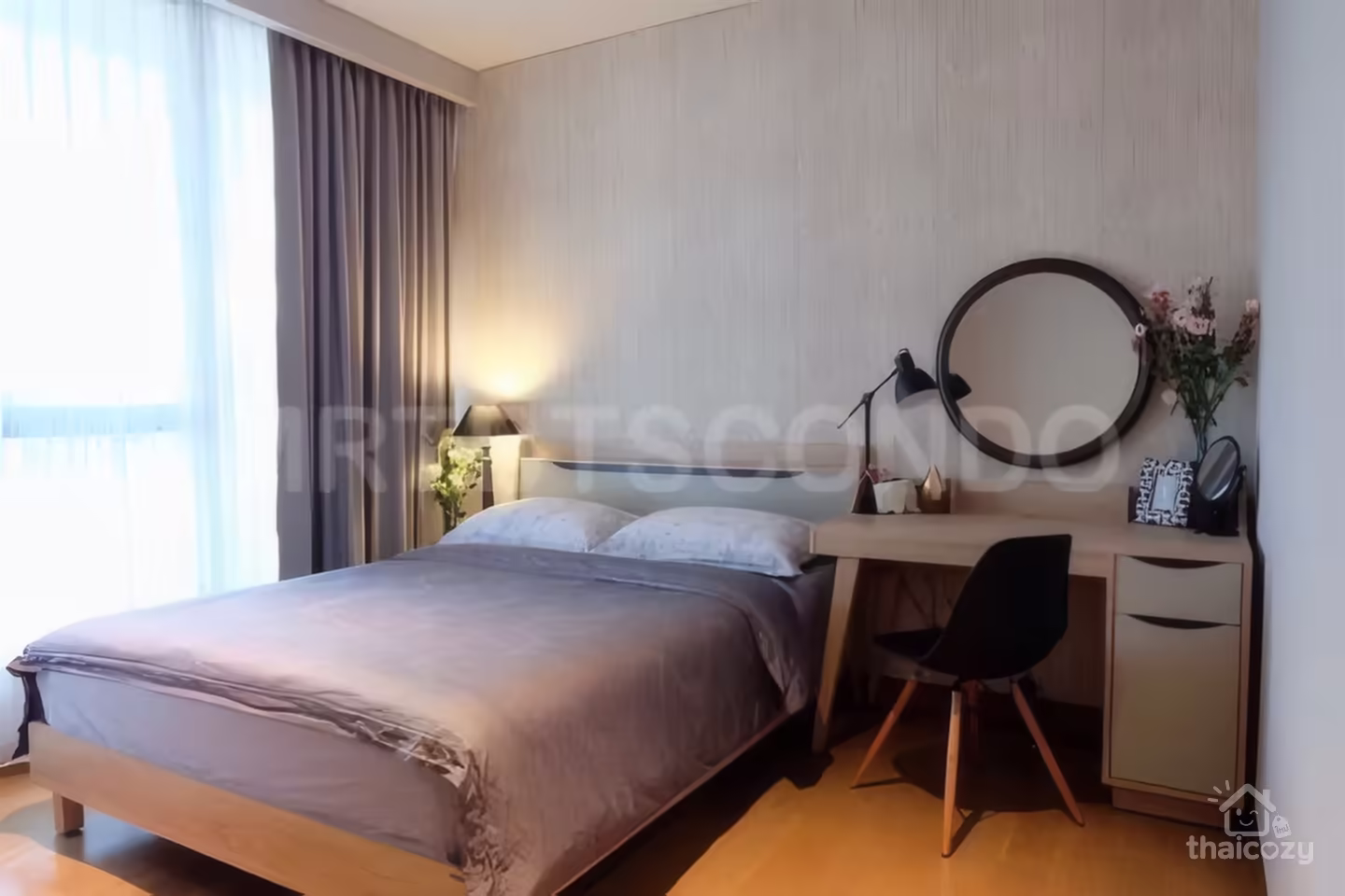The Lumpini 24, Condo for Rent near BTS Phrom Phong, Price 39,000 Baht/Month photo 1