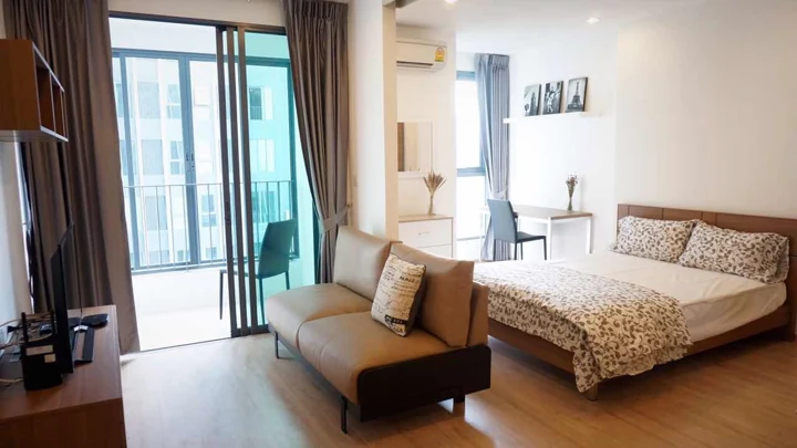 ให้เช่า คอนโด 1 ห้องนอน ไอดีโอ คิว จุฬา-สามย่าน 25,000 บาท/เดือน
