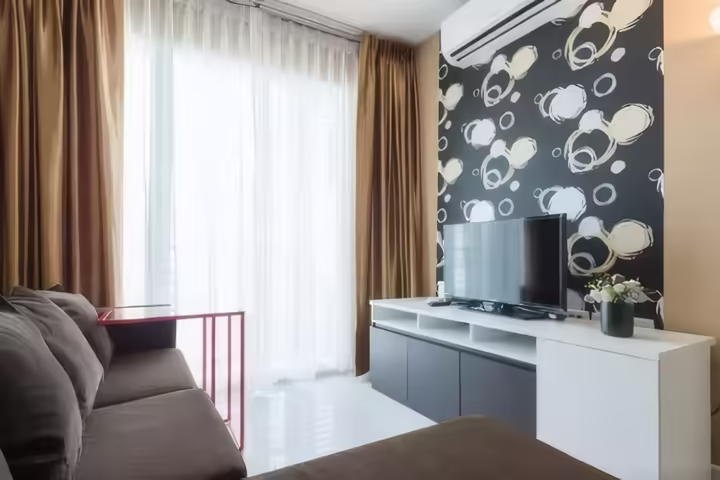 Sale The Mark Ratchada-Airport Link, Condo for Sale near MRT Phra Ram 9, 1 Bedroom 40 sqm, Price 3,800,000 Baht