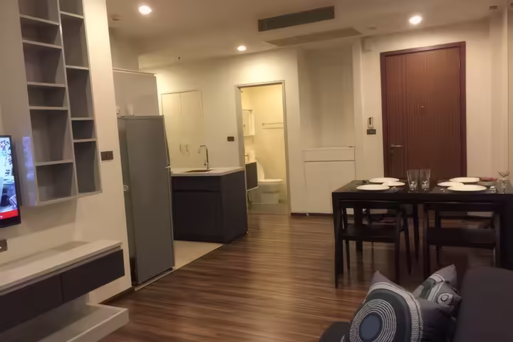 WYNE Sukhumvit Condo for Rent near BTS Phra Khanong, 2 Bedroom 66 sqm, Price 40,000 baht/month