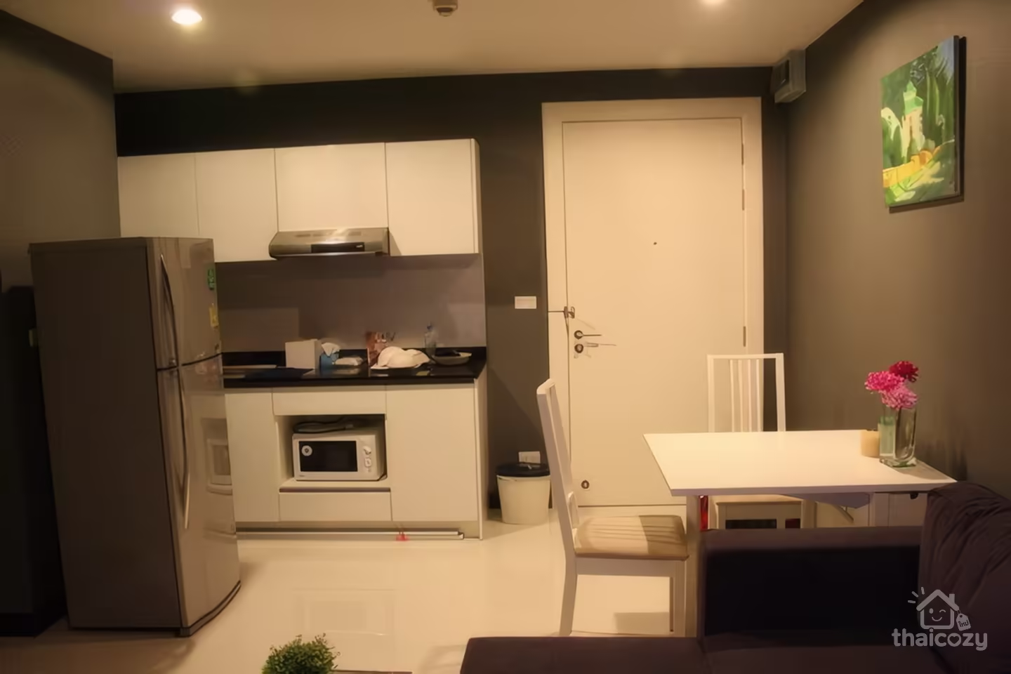 Voque Sukhumvit 16, Condo for Rent near MRT Asoke, 1 Bedroom 42 sqm, Price 25,000 THB/Month photo 2