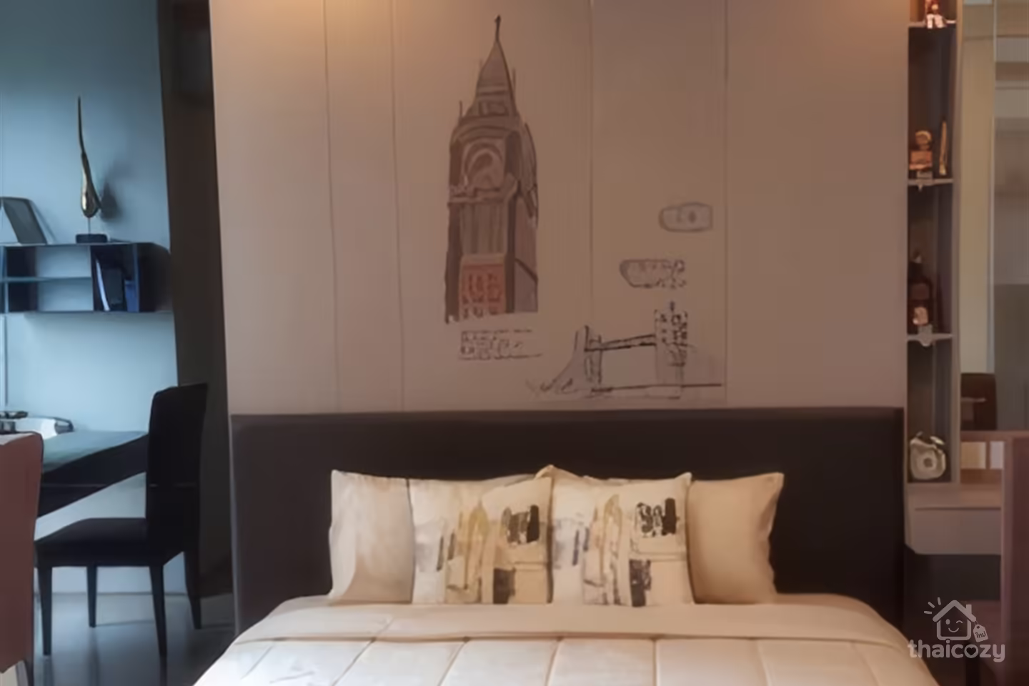 Ideo Q Chula-Samyan Condo for Rent near MRT Sam Yan, 1 Bedroom 34 sqm, 24,000 THB/month photo 1