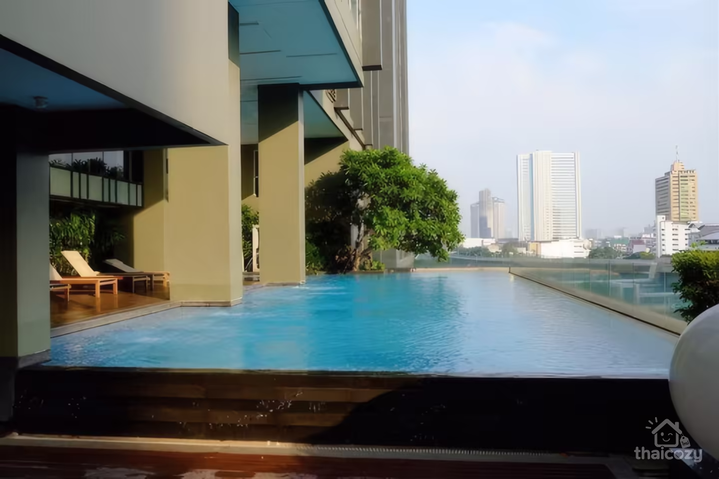 Hive Sathorn, Condo for Rent Near BTS Krung Thon Buri, 1 Bedroom 49 sqm, Price 19,000 Baht/Month photo 2