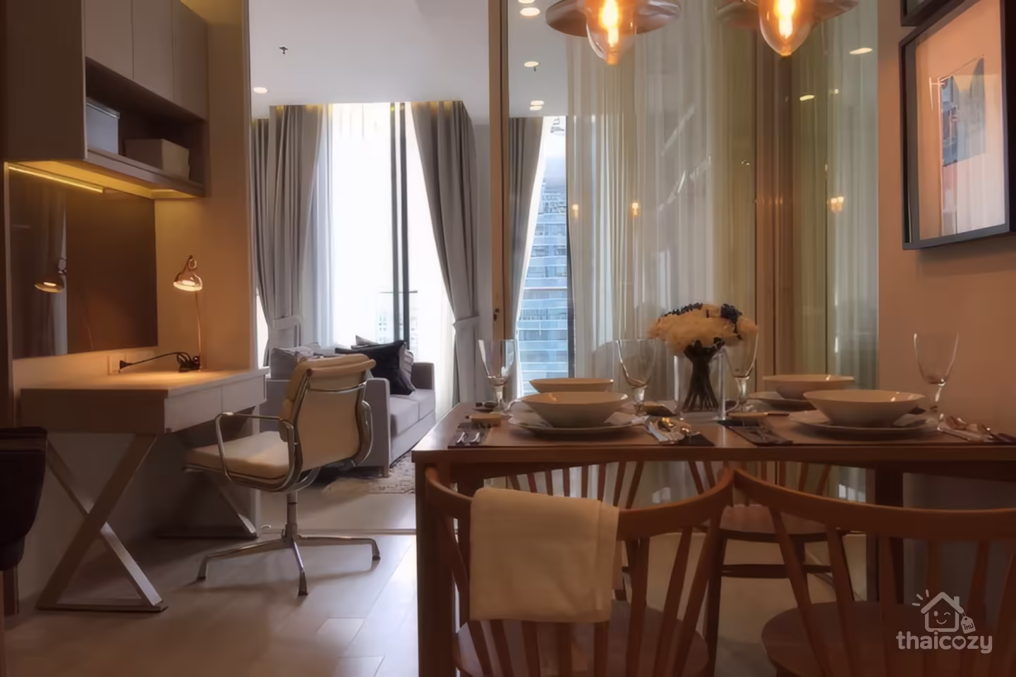 Noble Ploenchit Condo for Rent near BTS Phloen Chit, 1 Bedroom 49 sqm, 50,000 Baht/Month photo 1