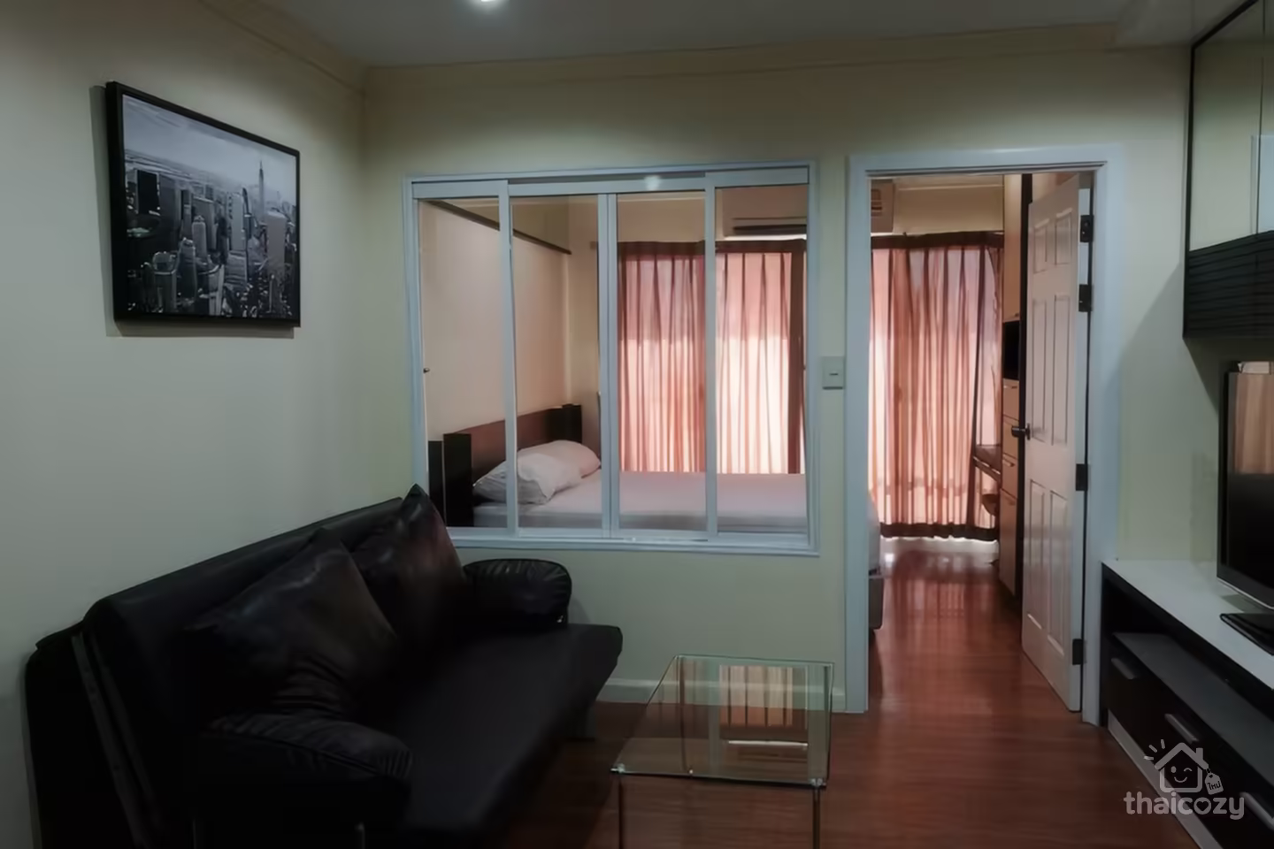 Grand Park View Condo for Rent near BTS Asoke, 1 Bedroom 35 sqm, 18,000 baht/month photo 1