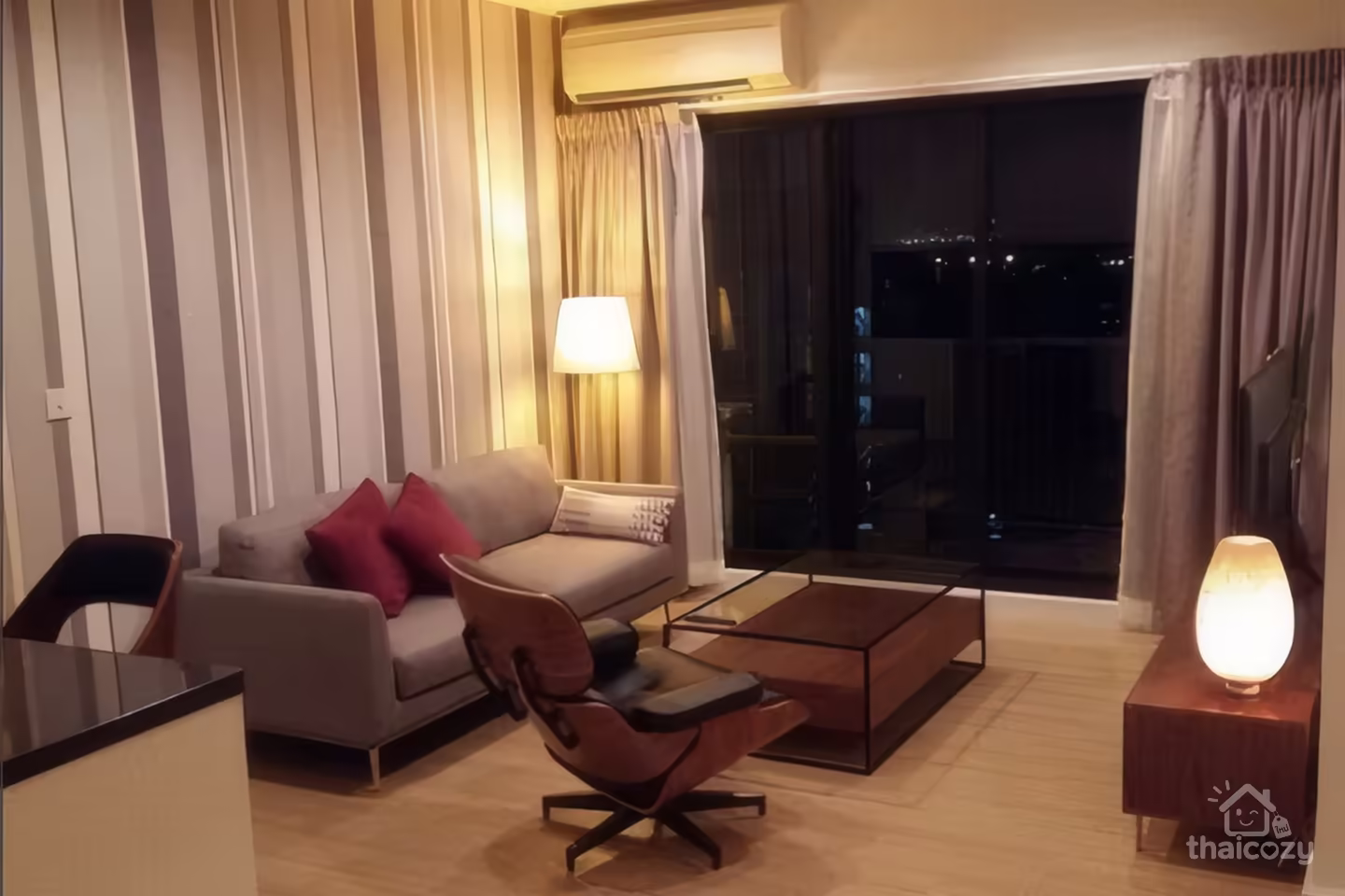 The Seed Mingle Condo for Rent near MRT Lumphini, 2 Bedroom 74 sqm, Price 40,000 baht/month photo 1