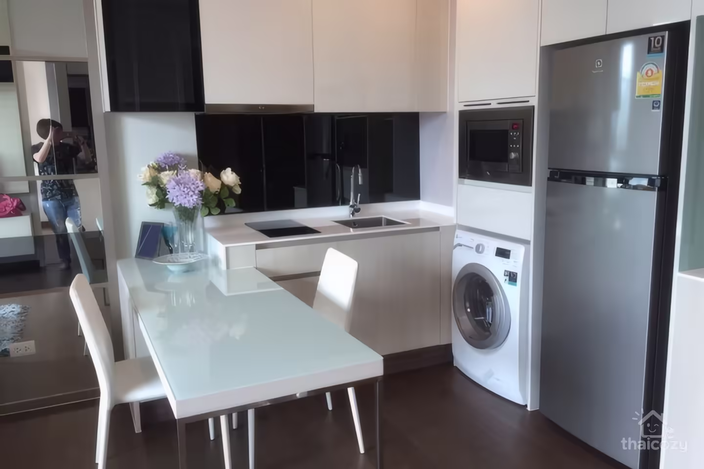 Q Asoke Condo for Rent near MRT Phetchaburi, 1 Bedroom 45 sqm, 40,000 THB/month photo 2