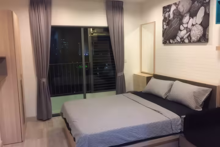Ideo Mobi Sukhumvit 81 Studio for Rent Near BTS On Nut – 21 sqm, 15,000 Baht/Month