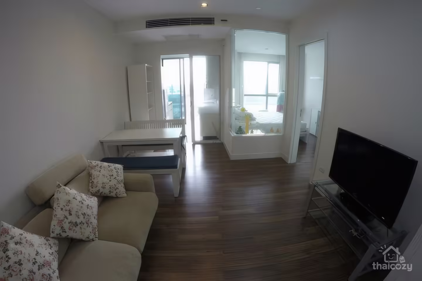The Room Sukhumvit 62, Condo for Rent near BTS Punnawithi, 1 Bedroom 45 sqm, Price 22,000 baht/month photo 2