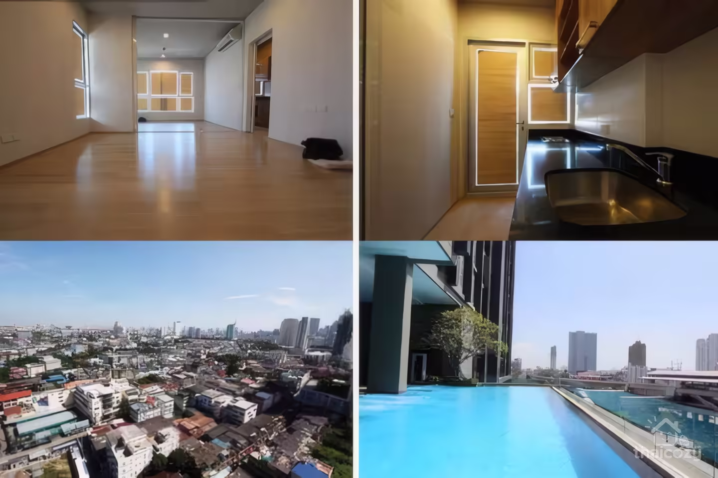 Hive Taksin 2 Bedroom Unfurnished for Rent or Sale photo 1