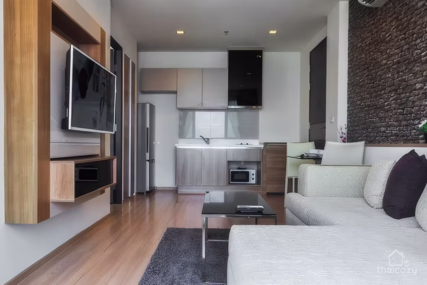 Rhythm Sathorn Condo for Rent near BTS Saphan Taksin, 1 Bedroom 40 sqm, Price 35,000 Baht/Month photo 1