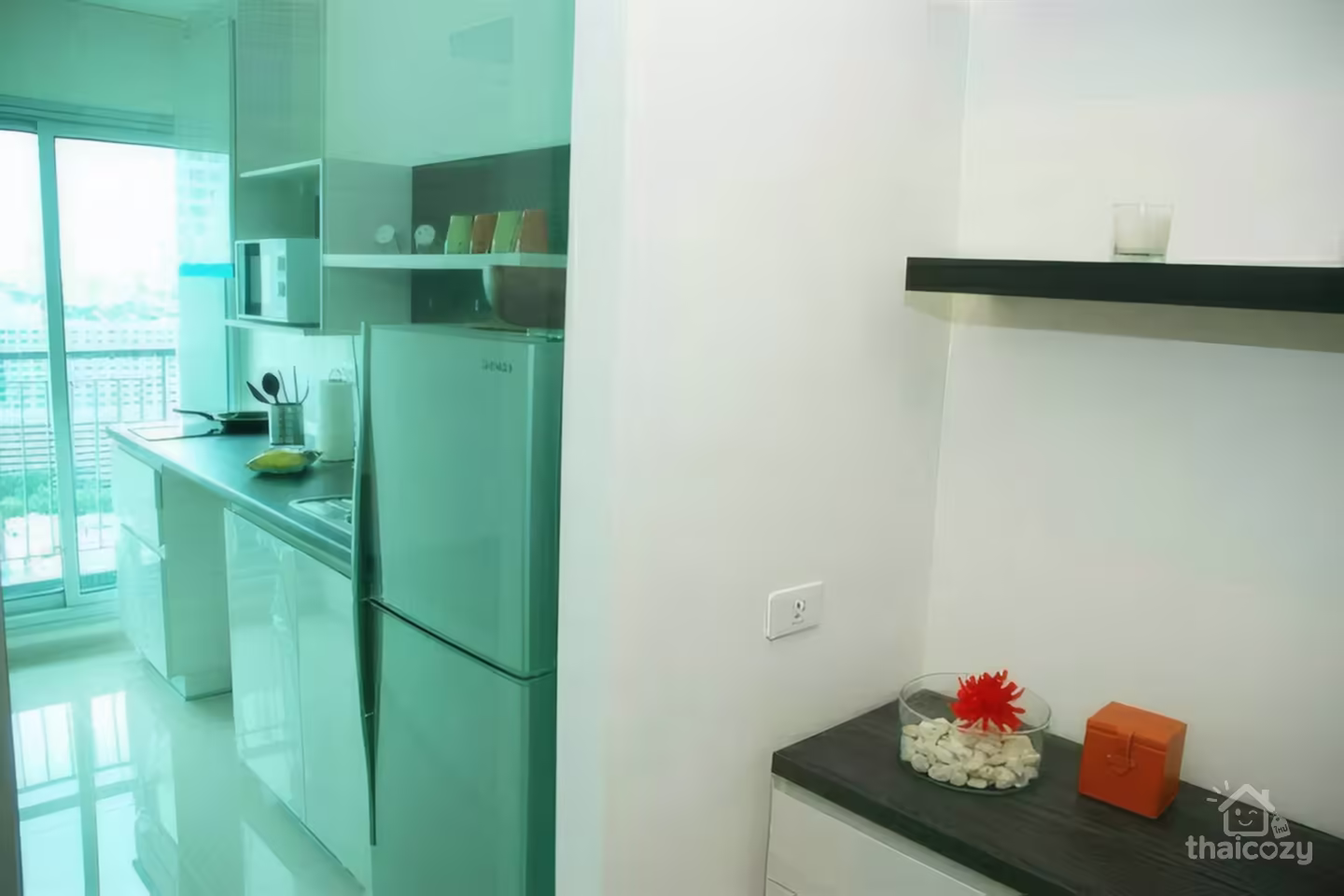 Life Ratchadapisek Condo for Rent near MRT Huai Khwang, 1 Bedroom 39 sqm, Price 20,000 Baht/Month photo 1