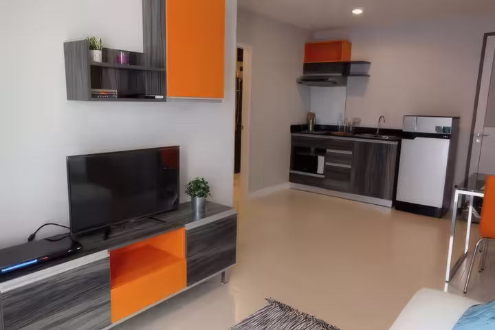 Voque Place Sukhumvit 107, Condo for Rent Near BTS Bearing, 1 Bedroom 36 sqm, Price 14,500 Baht/Month