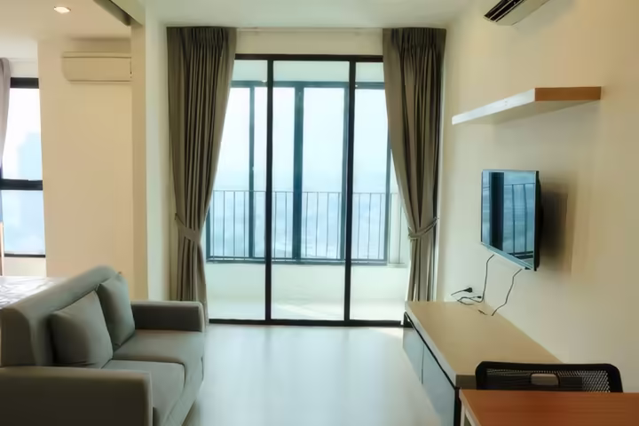 Ideo Q Chula-Samyan Condo for Rent Near MRT Sam Yan, 1 Bedroom 33 sqm, 24,000 Baht/Month