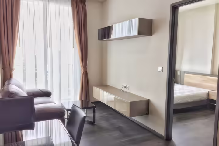 Edge Sukhumvit 23, Condo for Rent near BTS Asoke, 1 Bedroom 33 sqm, Price 33,000 Baht/Month