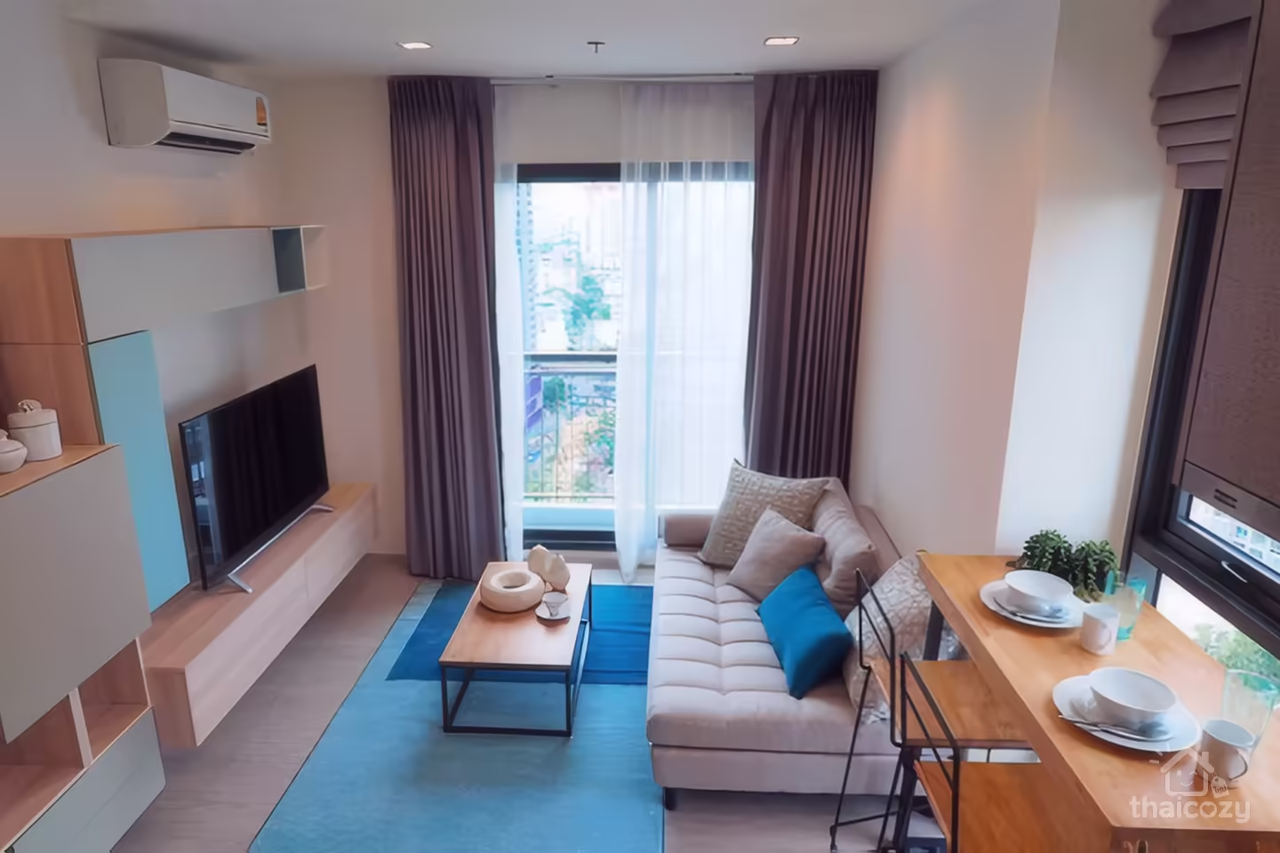 Rhythm Sukhumvit 36-38: 1-Bedroom Condo for Rent near BTS Thong Lo, 50 sqm, 46,000 THB/month photo 2