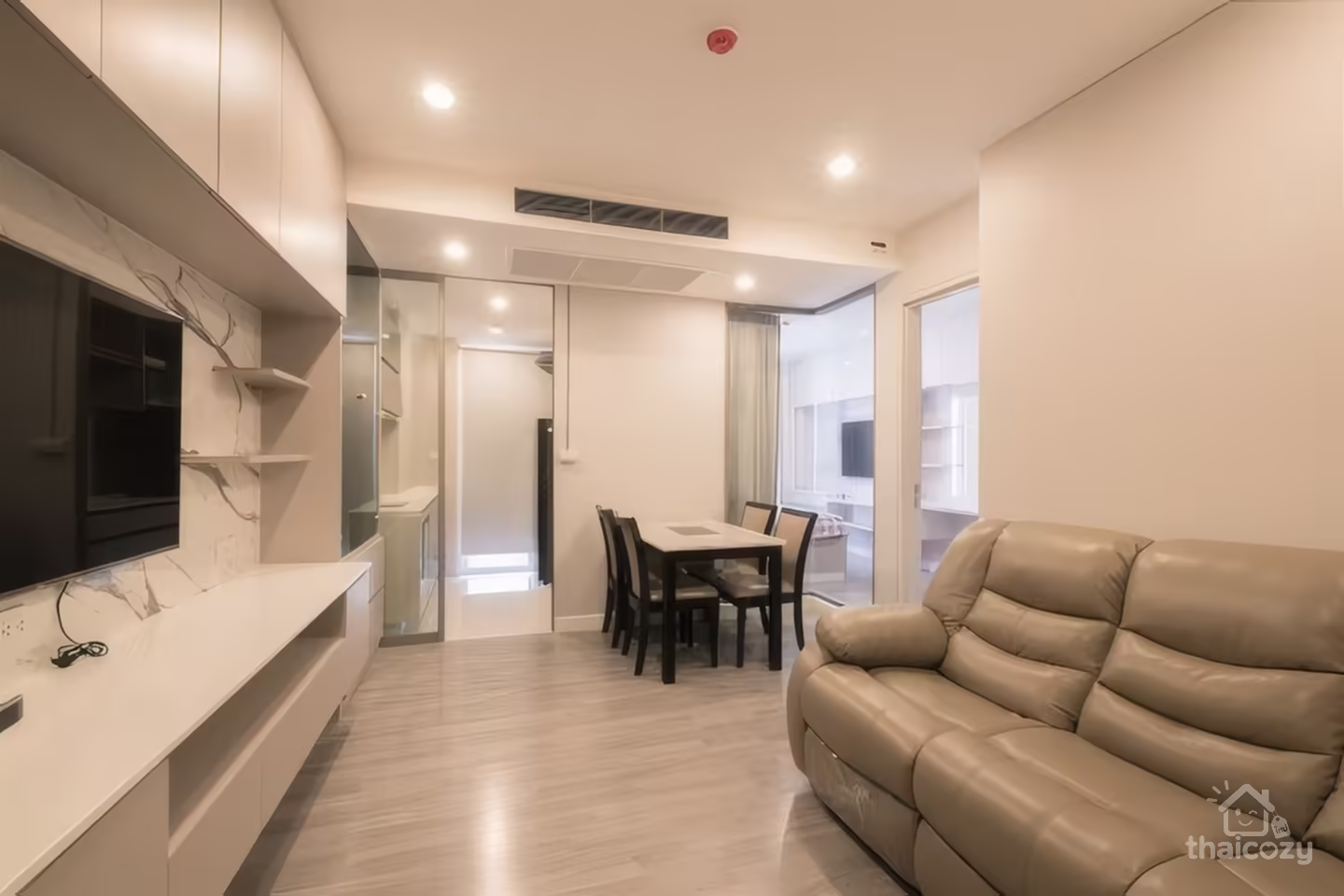 The Room Sathorn-TanonPun, Condo for Rent near BTS Surasak, 1 Bedroom 47 sqm, Price 38,000 baht/month photo 1