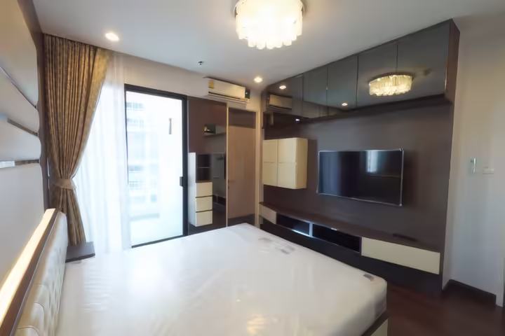 Supalai Premier Asoke Condo for Rent near MRT Phetchaburi, 2 Bedroom 85 sqm, 50,000 THB/month