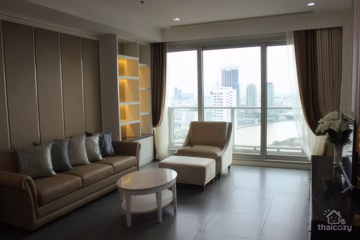 The River - 3 Bedroom Condo for Rent Near BTS Saphan Taksin, 138 sqm, 120,000 THB/month photo 2