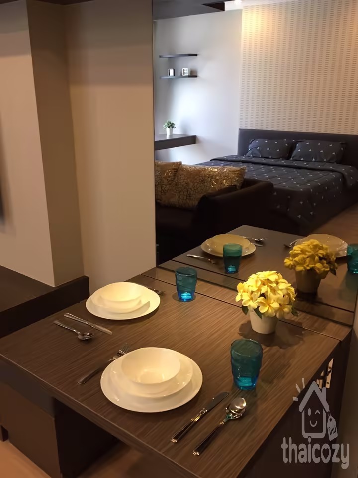 Room for Rent at Ideo Q Chula-Samyan / Building B Floor 20 / Size 33 sqm photo 2
