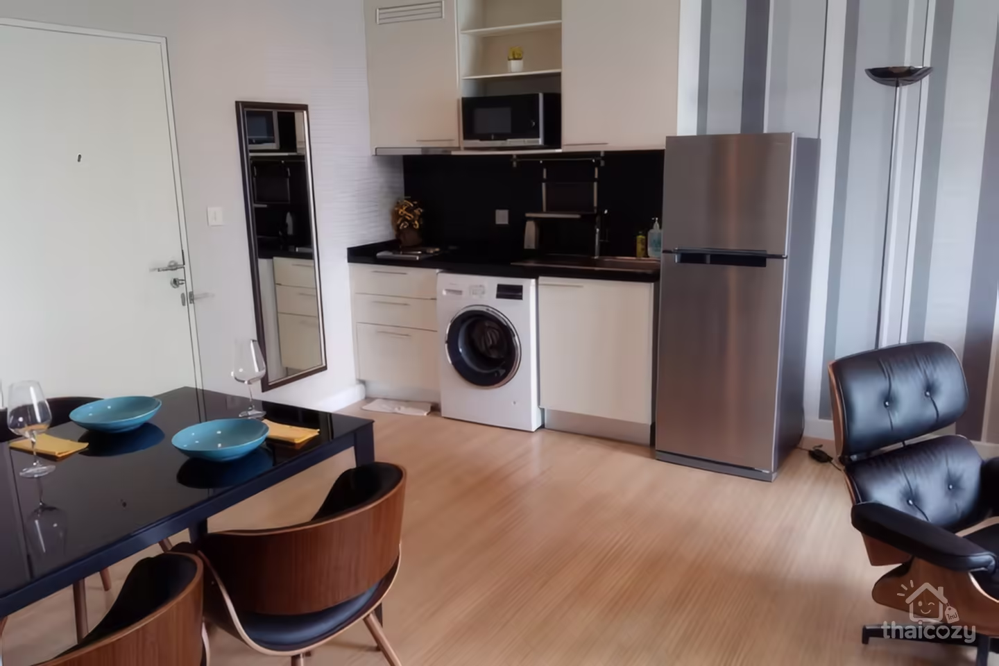 The Seed Mingle - 1 Bedroom Condo for Rent near MRT Lumphini, 54 sqm, 26,000 baht/month photo 2