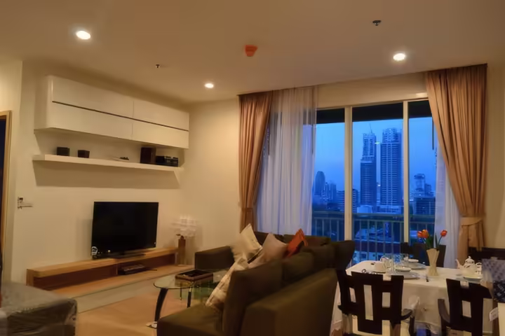 39 by Sansiri Condo for Rent Near BTS Phrom Phong, 2 Bedroom 80 sqm, 60,000 THB/Month