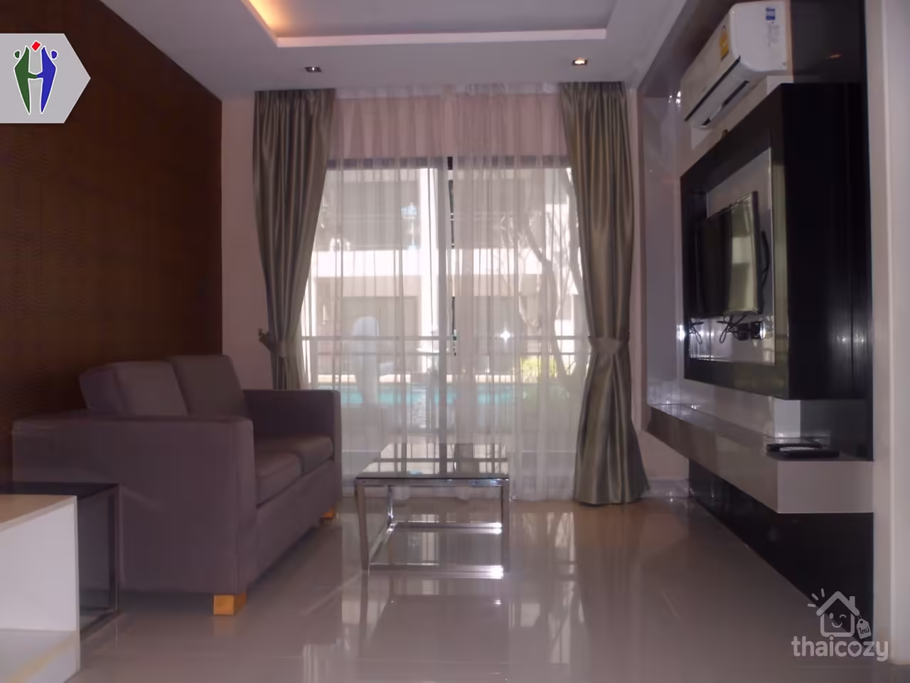 Apartment for Rent in South Pattaya – 11,000 Baht per Month (Pool View) photo 2