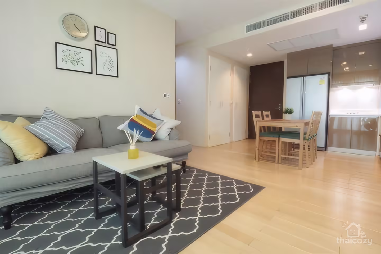 Siri at Sukhumvit 38 – Condo for Rent near BTS Thong Lo, 2 Bedroom 69 sqm, Price 50,000 Baht/Month photo 2