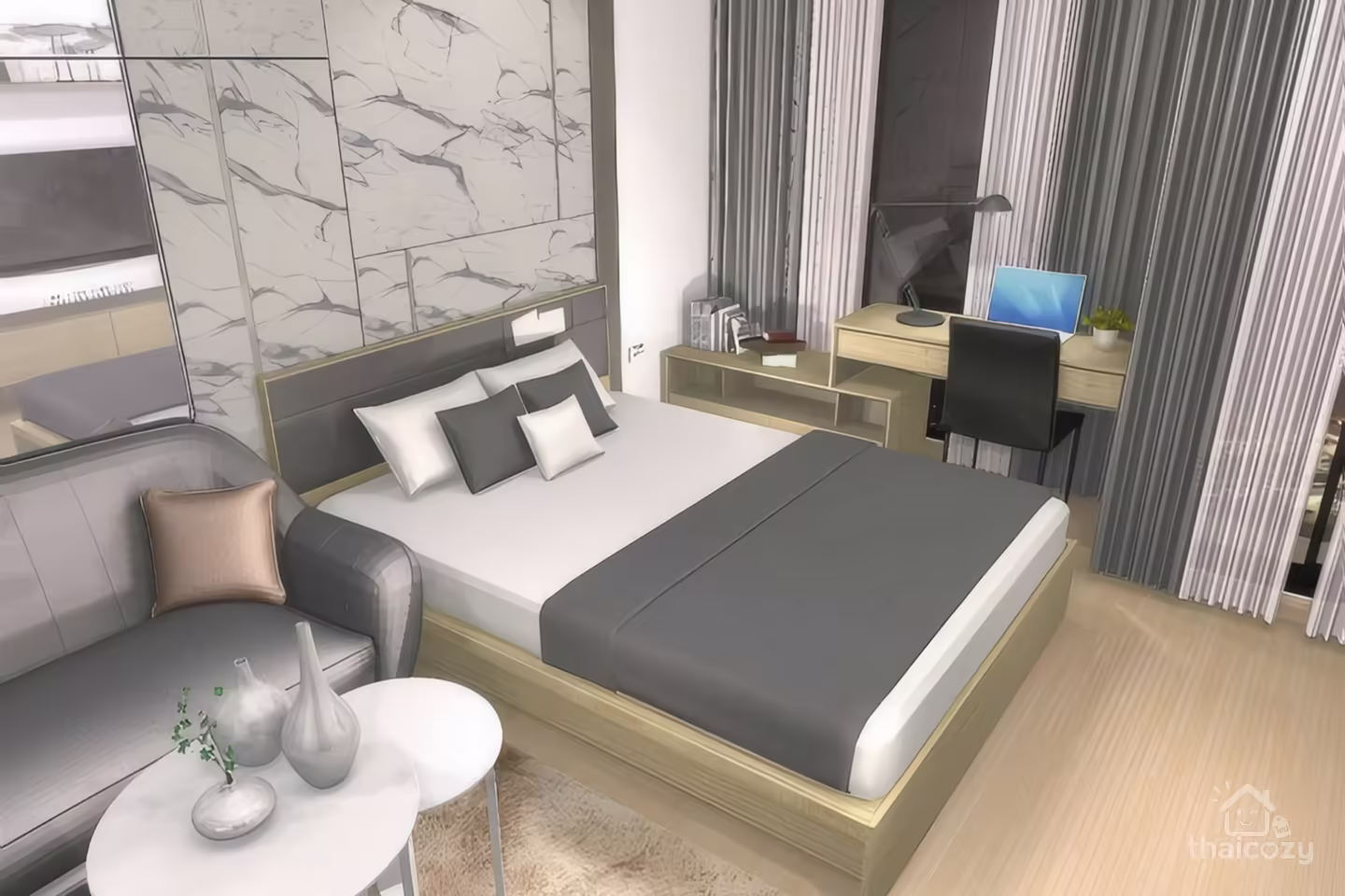 Rhythm Sukhumvit 36-38 for Rent – Studio 24 sqm near BTS Thong Lo, 19,900 THB/Month photo 1