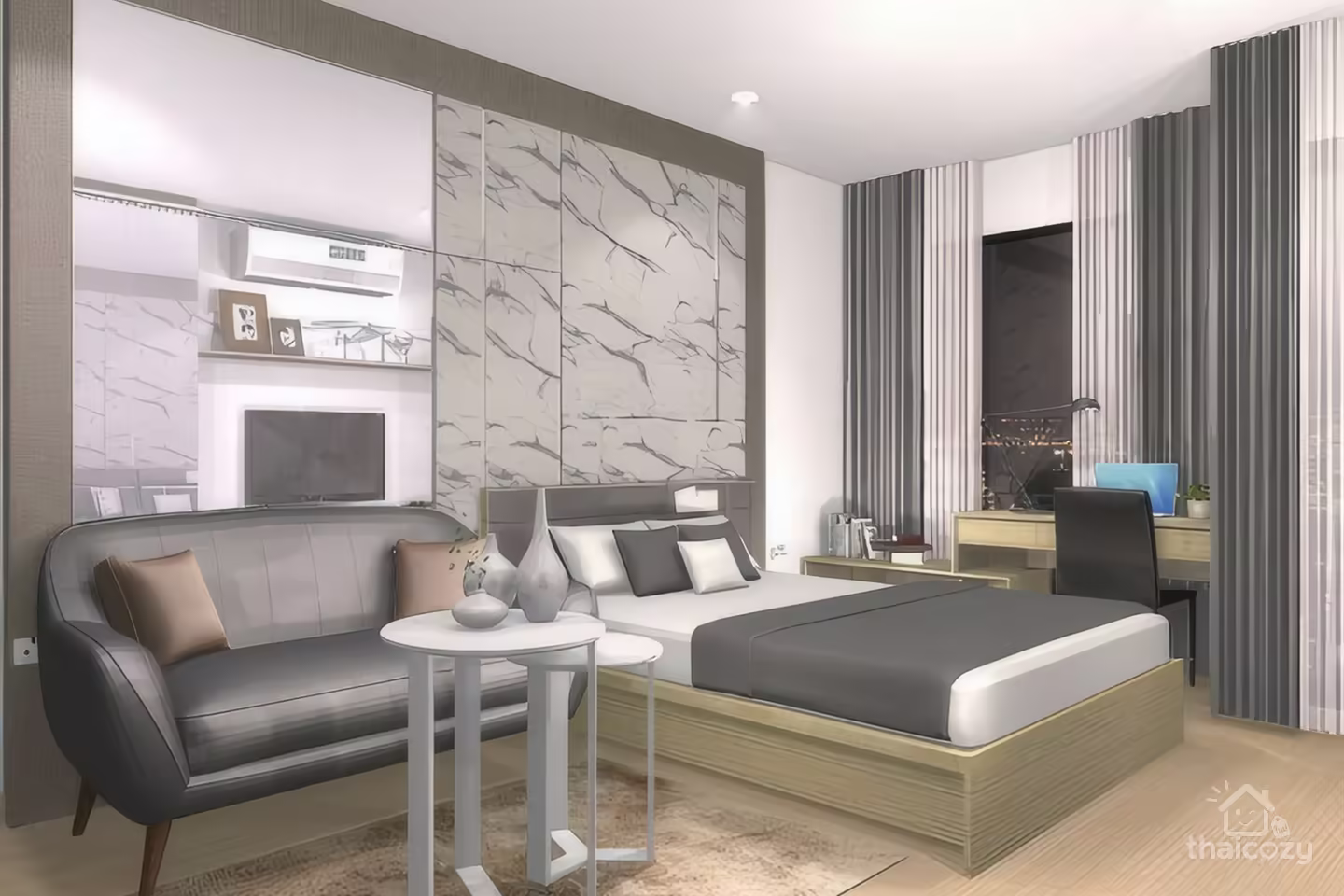 Rhythm Sukhumvit 36-38 for Rent – Studio 24 sqm near BTS Thong Lo, 19,900 THB/Month photo 2
