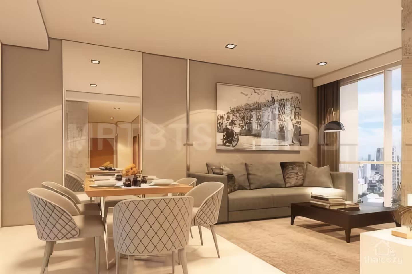 Athenee Residence for Rent – 2 Bedroom, 95 sqm, Near BTS Phloen Chit – 75,000 THB/Month photo 2