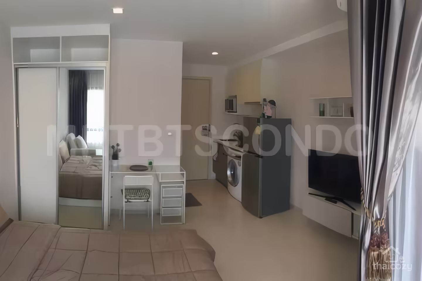 Condolette Pixel Sathorn Studio for Rent – 14,000 THB/Month, 22 sqm, Near MRT Khlong Toei photo 1