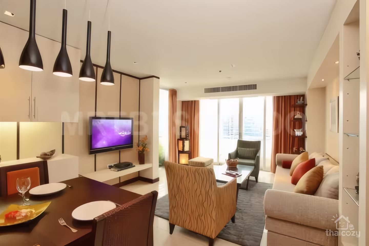 Asoke Place for Rent – 48,000 THB/Month, 2-Bedroom, 82 sqm, Near BTS Asoke photo 1