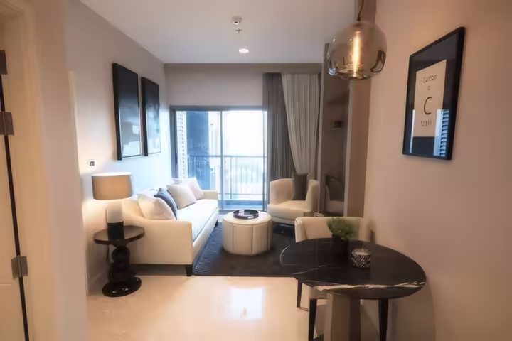 The Crest Sukhumvit 34 for Rent - 45,000 THB/Month - 1 Bedroom, 45 sqm, Near BTS Thong Lo