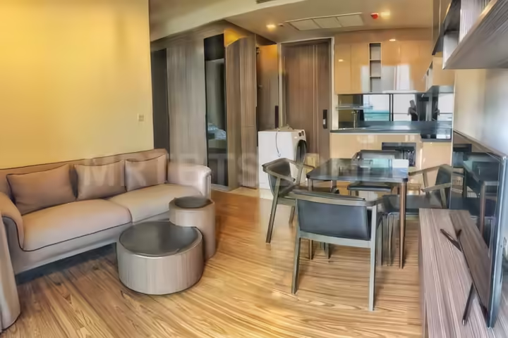 The Line Sukhumvit 71 for Rent - 2 Bedroom 58 sqm Near BTS Phra Khanong - 45,000 THB/Month