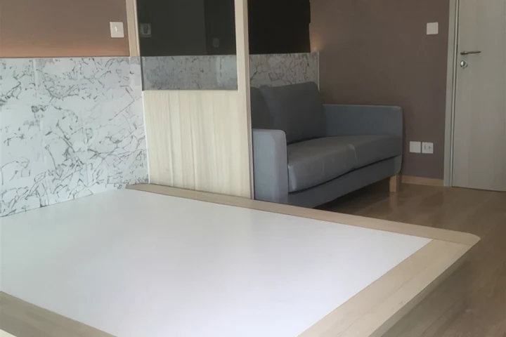 Студия в аренду в Noble Revolve Ratchada, рядом с MRT Thailand Cultural Centre, 14 000 бат в месяц