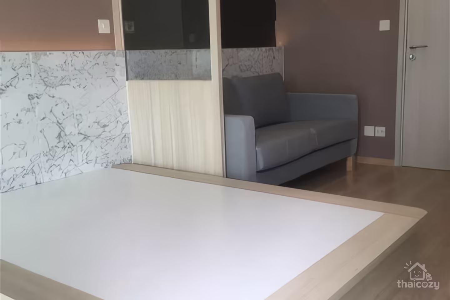 Studio Condo for Rent at Noble Revolve Ratchada, Near MRT Thailand Cultural Centre, 14,000 THB per Month photo 1