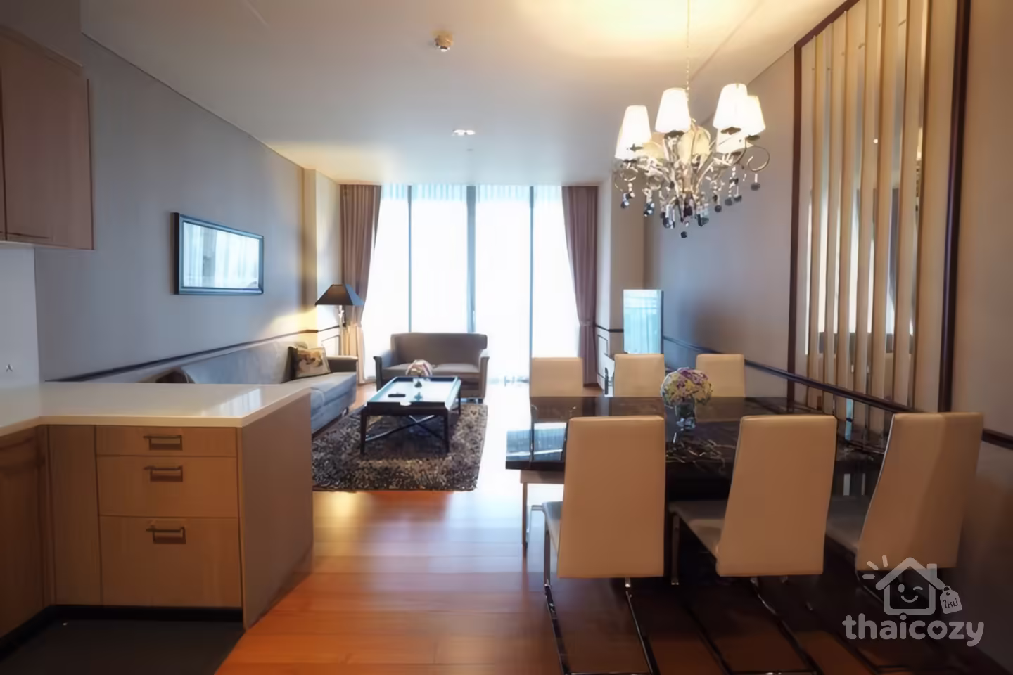 Sukhothai Residences, Condo for Rent near MRT Lumphini, Price 120,000 Baht/Month photo 1