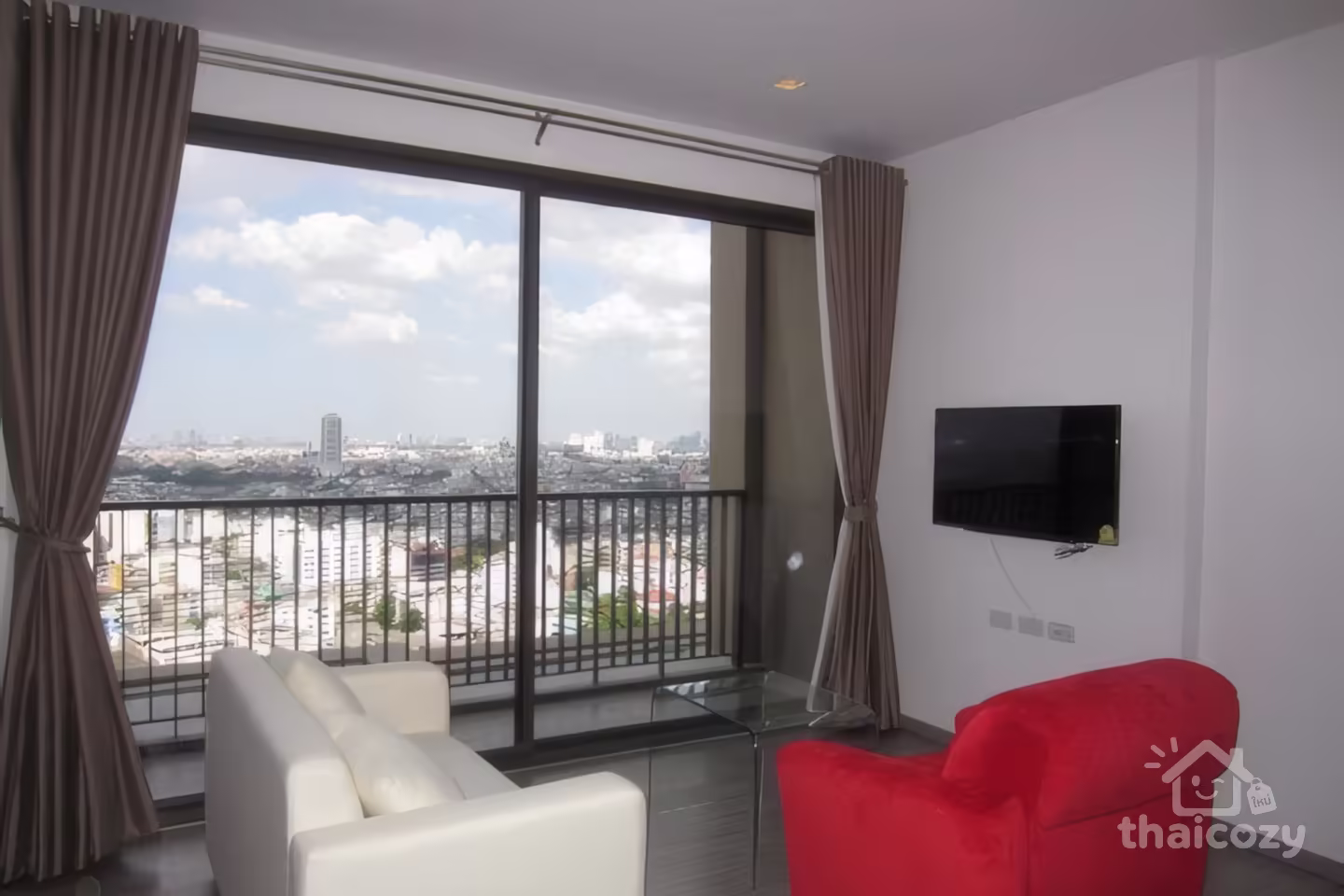 Nye by Sansiri – 2-Bedroom Condo for Rent near BTS Wongwian Yai, 35,000 THB/month photo 1