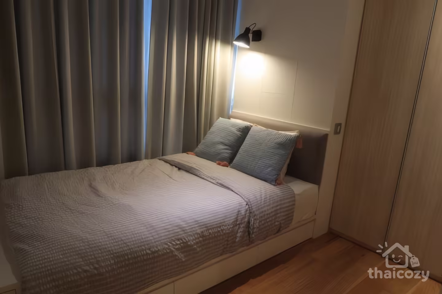 เอช สุขุมวิท 43 – คอนโด 2 ห้องนอนให้เช่า ใกล้ BTS พร้อมพงษ์ 60,000 บาท/เดือน photo 2