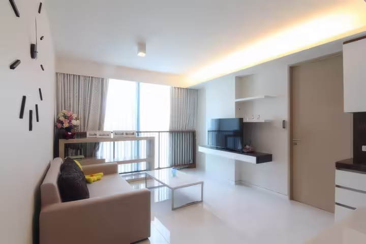 Siamese 39 - 2 Bed Condo for Rent near BTS Phrom Phong, 40,000 Baht/Month