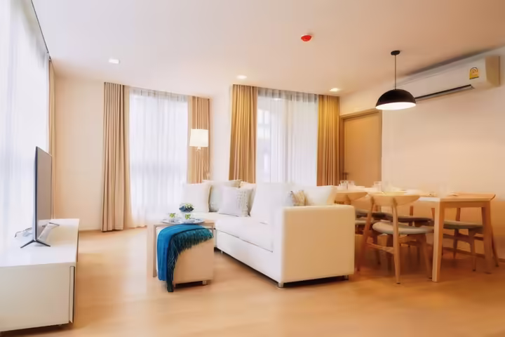 Liv@49, 3-Bedroom Condo for Rent near BTS Thong Lo, 85,000 THB/Month