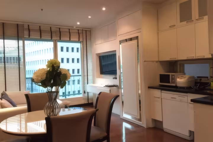 The Address Chidlom – 2-Bedroom Condo for Rent near BTS Chit Lom, 55,000 THB/month
