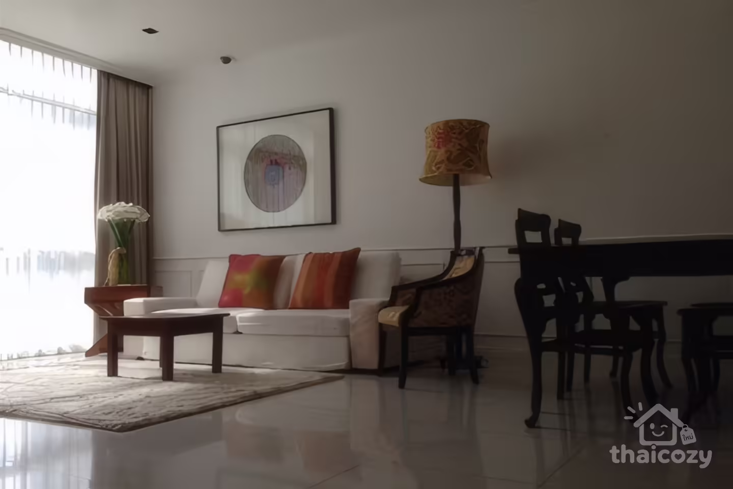 Fully Furnished 2-Bedroom Apartment for Rent at Athenee Residence photo 2