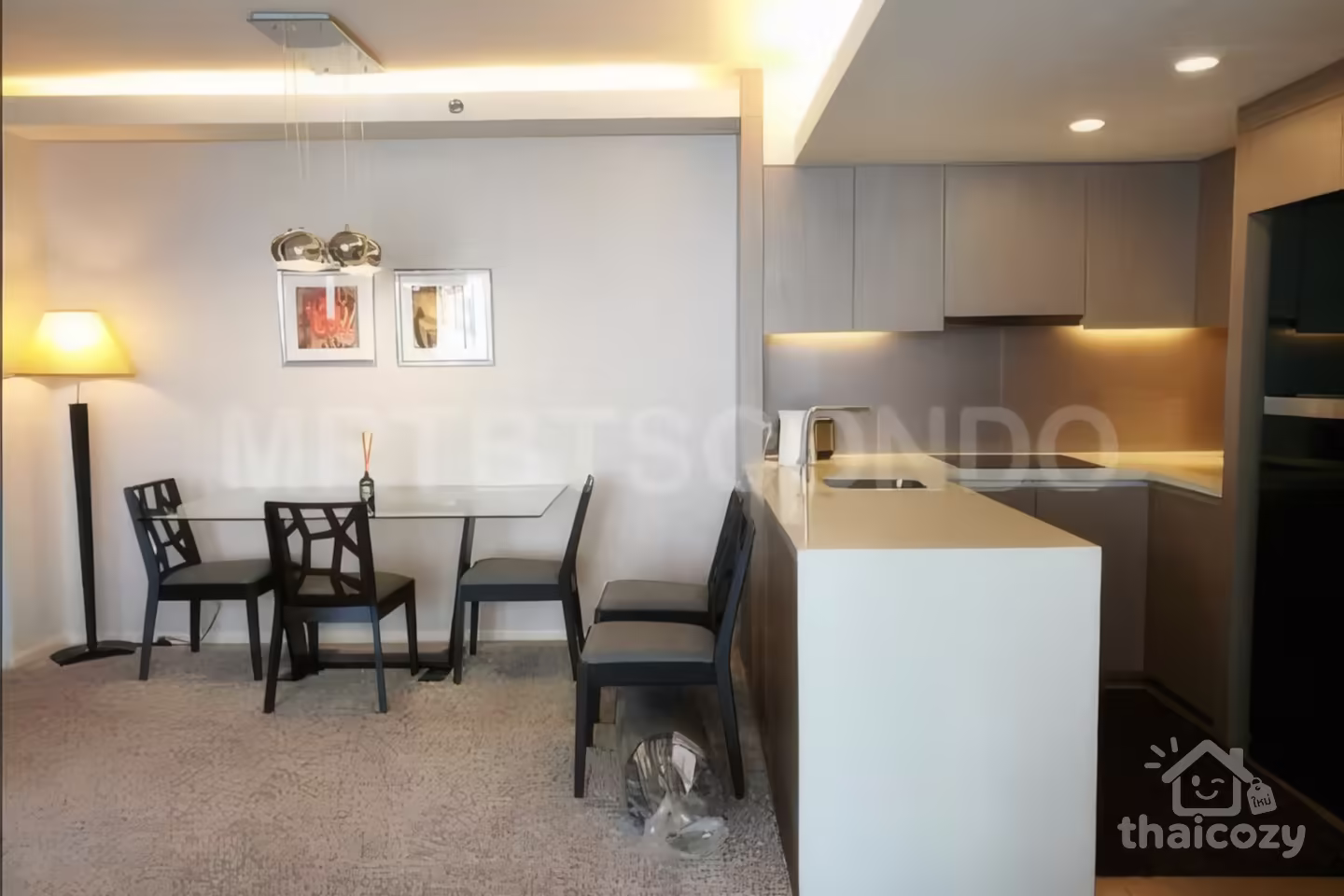 For rent Mode Sukhumvit 61, Condo for rent near BTS Ekkamai, Price 85,000 baht / month photo 2