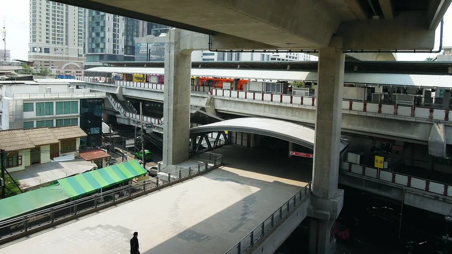 Station BTS Phaya Thai à Bangkok
